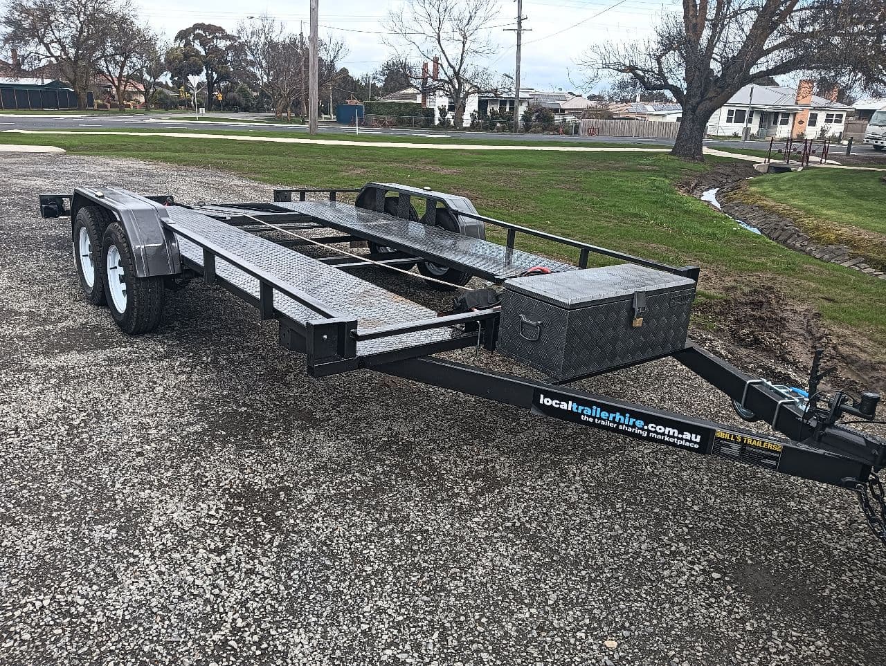 Beavertail Car Trailer 3.5T