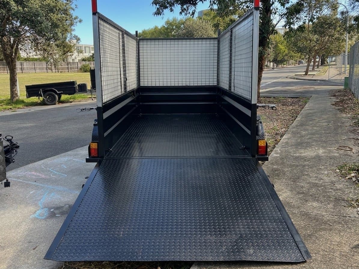 10x5 Caged Trailer (Dual Axle + Ramp) | 24/7 Self Service Hire