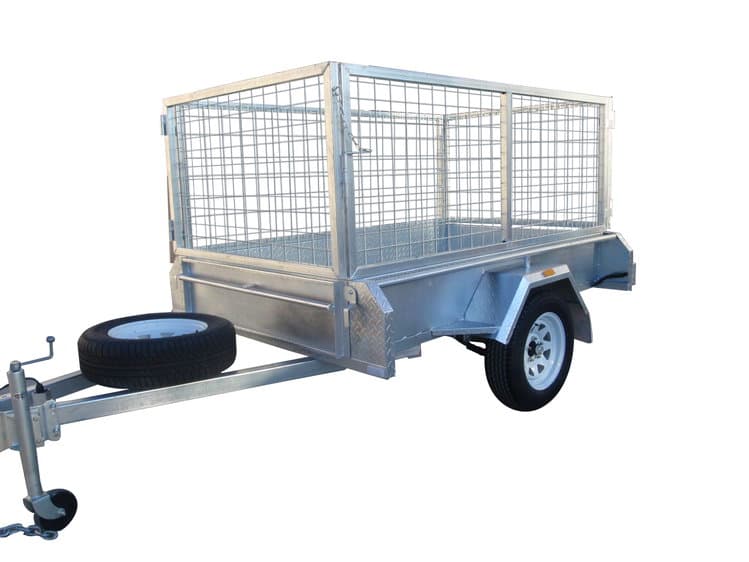 7x5 Cage Trailer