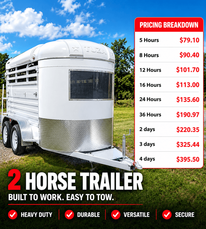 Horse Trailer 19hh (Double)