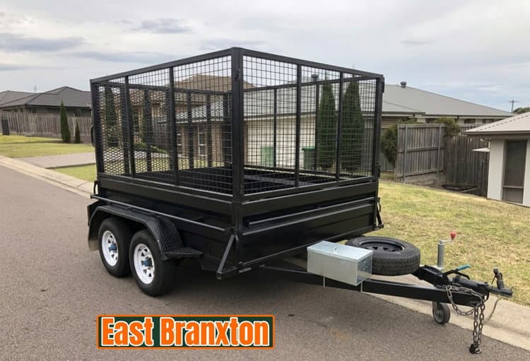 Large Box Trailer With Ramp- East Branxton