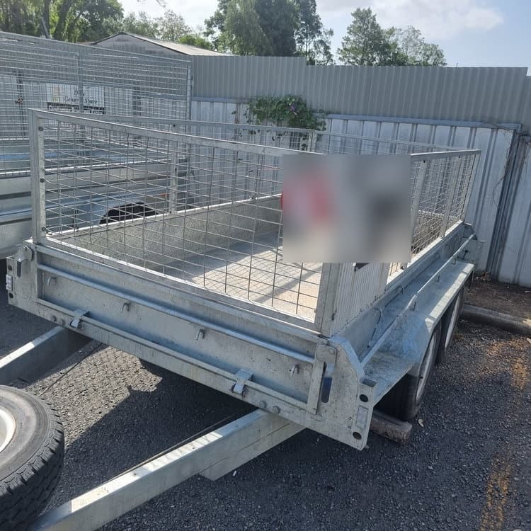 10x5 Tandem Cage Trailer